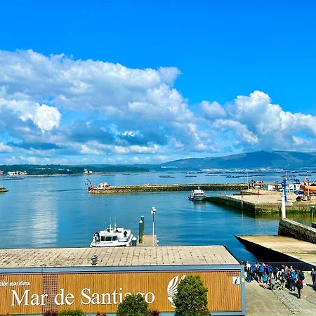 Exclusivo Atico Boutique Con Vistas Al Mar Apartment Villanueva De Arosa Bagian luar foto